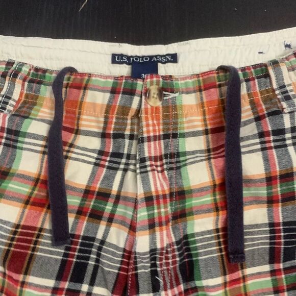 Men’s multicolored checkered shorts - Picture 5 of 9